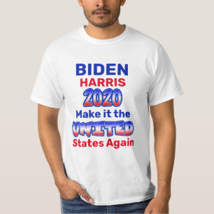 Camiseta Biden Harris vuelve a ser Estados Unidos