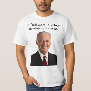 Camiseta Biden - idiota del pueblo