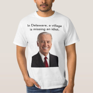 Camiseta Biden - idiota del pueblo
