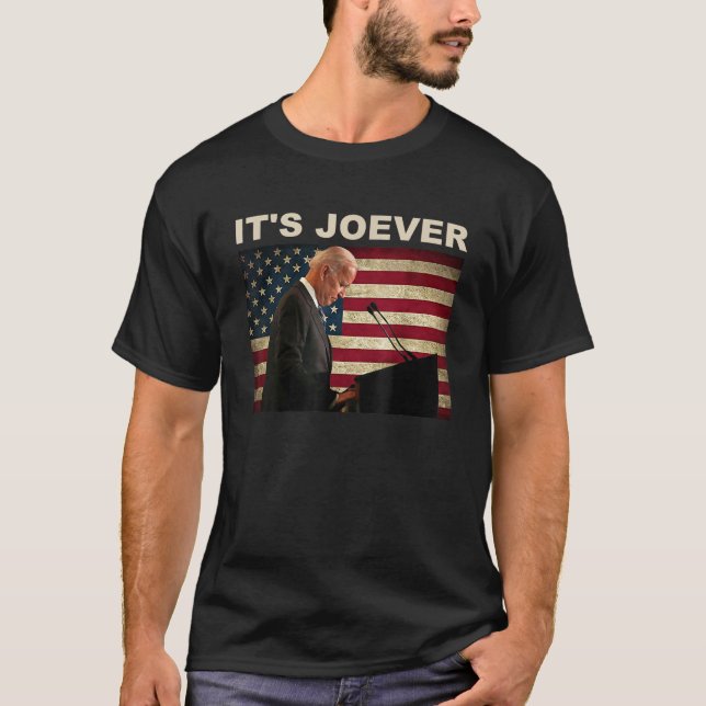 Camiseta Biden It s Joever America USA It's Joever (Anverso)