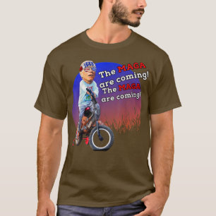 Camiseta Biden Midnight Ride MAGA Are Coming Adult Costume