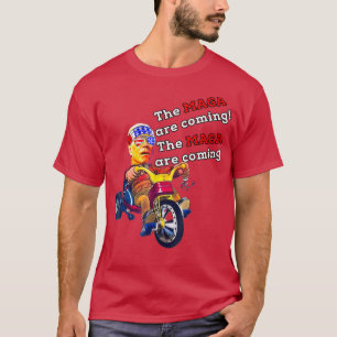 Camiseta Biden Midnight Ride MAGA Are Coming Adult Costume
