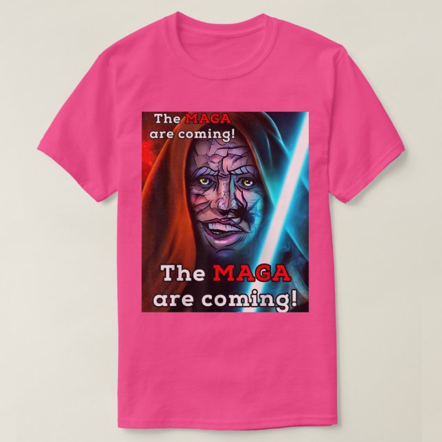 Camiseta Biden Midnight Ride MAGA Are Coming Adult Costume  (Diseño del anverso)