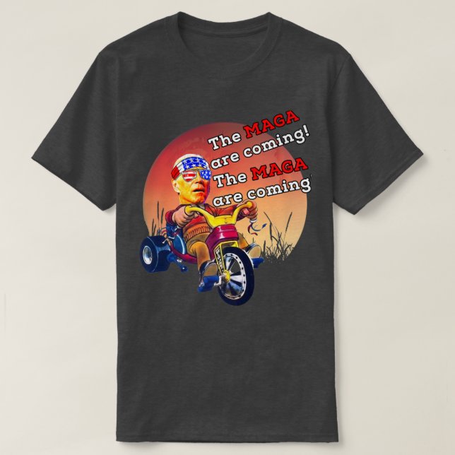 Camiseta Biden Midnight Ride MAGA Viene Con Vestimenta Adul (Diseño del anverso)