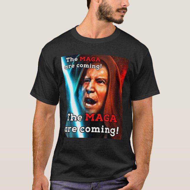Camiseta Biden Midnight Ride MAGA Viene Con Vestimenta Adul (Anverso)