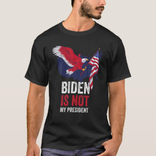 Camiseta Biden no es mi retro a las elecciones presidencial