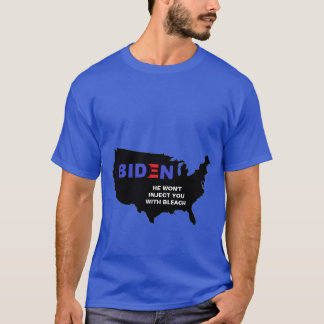 Camiseta Biden No le inyectará Bleach