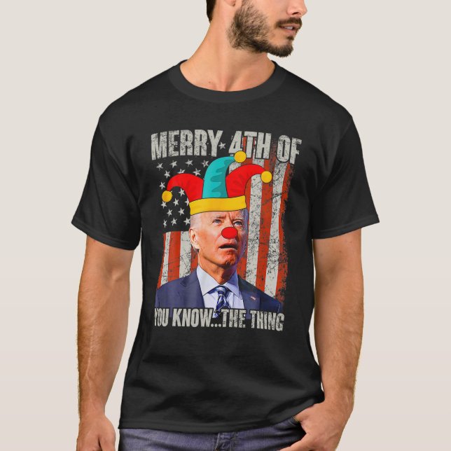 Camiseta Biden Se Desconcertó Con El 4... El Funn. (Anverso)