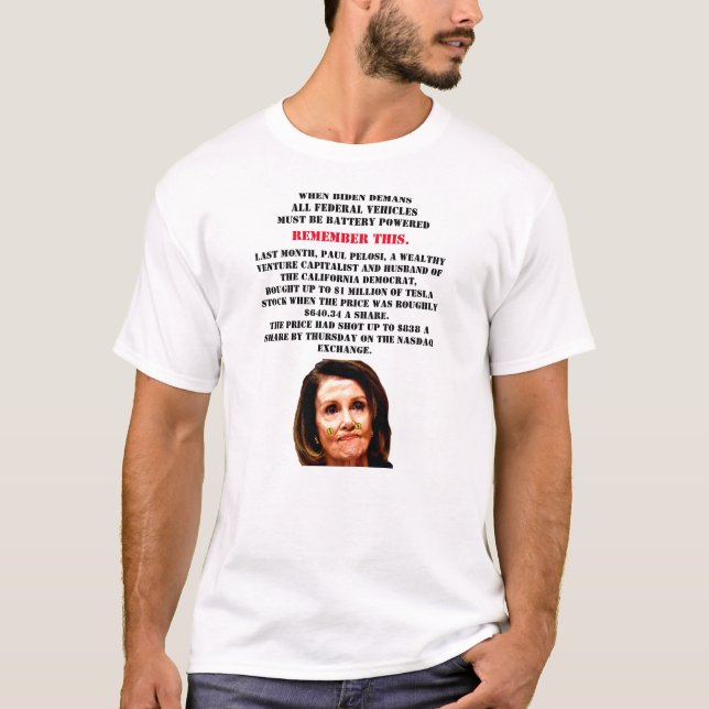 Camiseta BIDEN y PELOSI (Anverso)