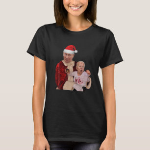 Camiseta Biden Y Putin Santa Navidades - Navidades divertid