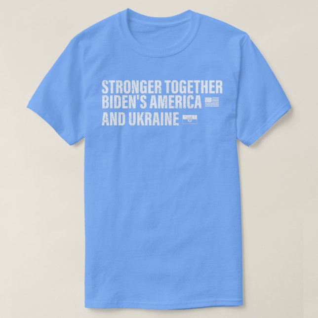 Camiseta Bidens America Ukraine Biden6 (Diseño del anverso)