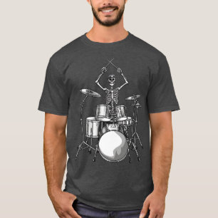 Camiseta Bidón Skeleton Drumming