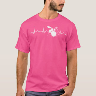 Camiseta Bidones de banda de música de tambor de la camiset