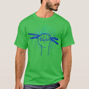 Camiseta Bidones de tambor Rock Drummer
