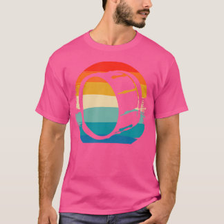 Camiseta Bidor de tambor de tambor retro vintage clásico