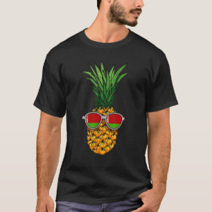 Camiseta Bielorrusia Bandera Bielorrusia Resumen de gafas d