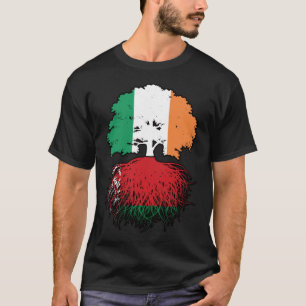 Camiseta Bielorrusia Bandera de raíces bielorrusas irlandes