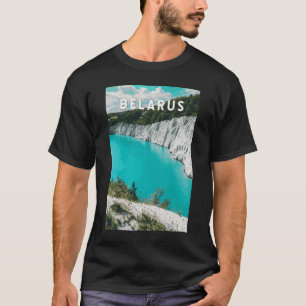 Camiseta Bielorrusia Ilustracion Viaje de arte