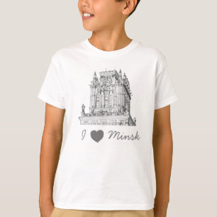 Camiseta Bielorrusia Me Encanta La Arquitectura De Las Puer