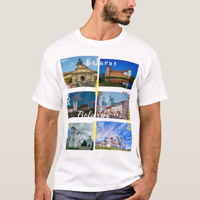 Camiseta Bielorrusia Minsk Grodno Mir Castle Architecture (Anverso)