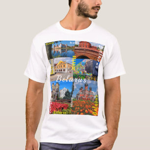 Camiseta Bielorrusia Minsk Grodno Pinsk Borisov Arquitectur