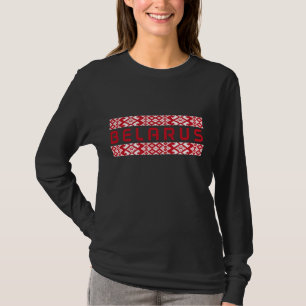 Camiseta Bielorrusia Orgullo Bandera Bielorrusia Rota Patri