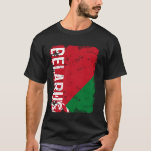 Camiseta Bielorrusia Orgullo Bandera Bielorrusia Rota Patri
