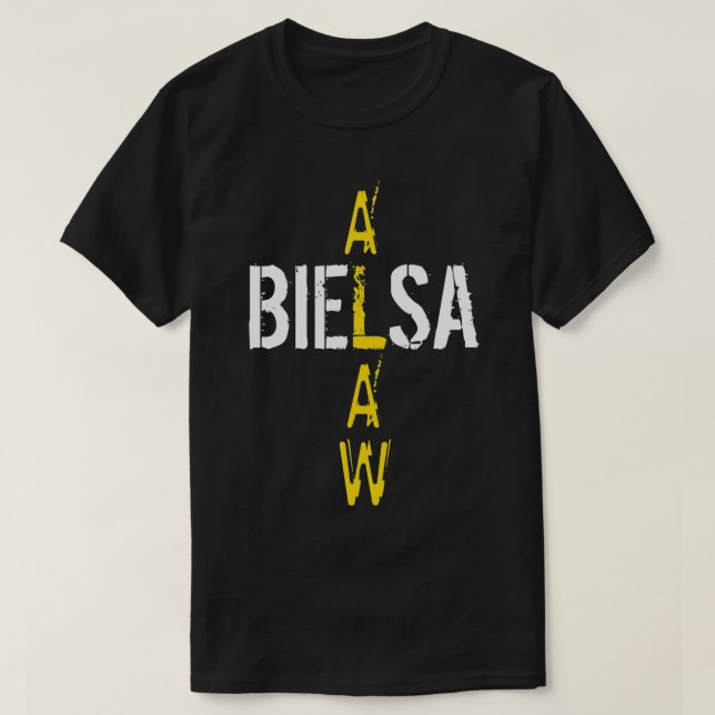 Camiseta Bielsa no somos todos líderes (Diseño del anverso)