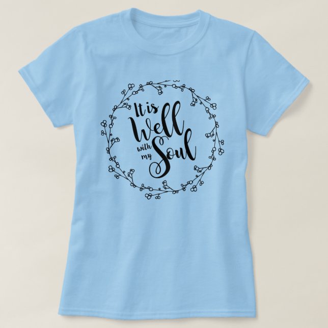 Camiseta bien con mi alma (Diseño del anverso)