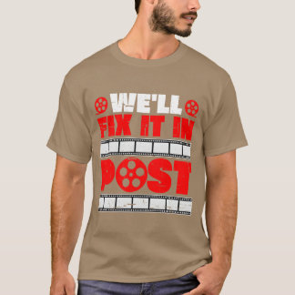 Camiseta Bien puesto en post divertido
