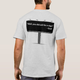 Camiseta Bien, usted pidió una muestra