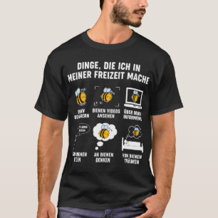 Camiseta Bienen Fan Imker Honig Lustige Biene