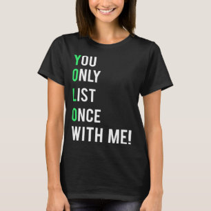 Camiseta Bienes Raíces YOLO Para Realorts
