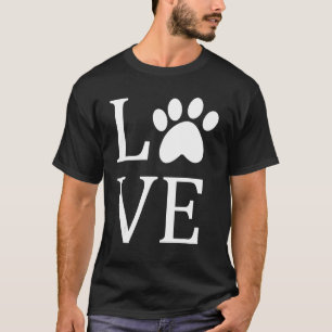 Camiseta Bienestar de los mascotas Protección animal Amar a