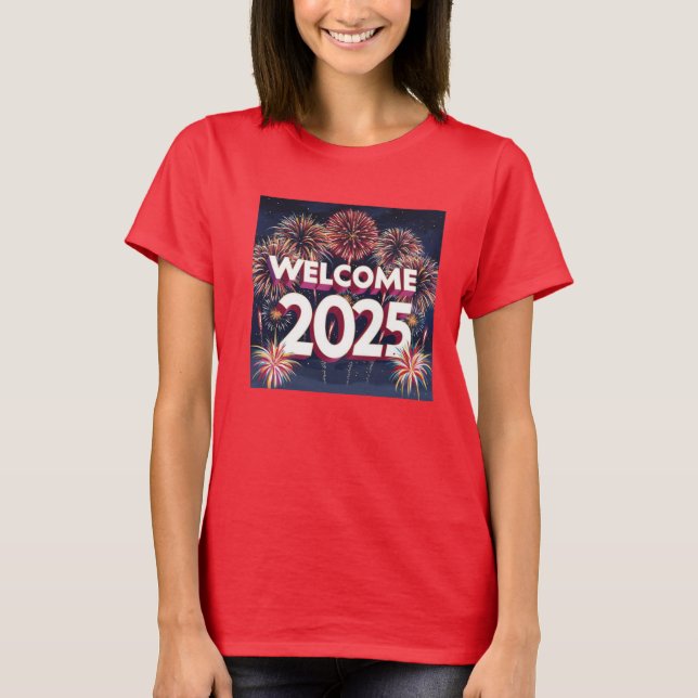 Camiseta Bienvenida 2025 (Anverso)