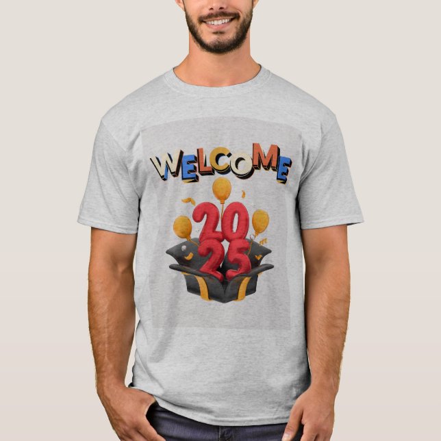 Camiseta Bienvenida 2025 (Anverso)