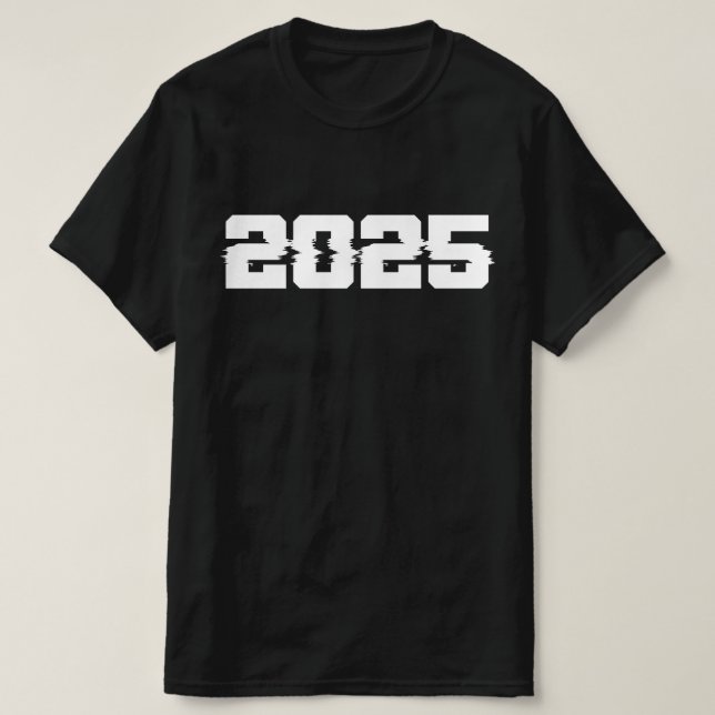 Camiseta Bienvenida 2025 - Feliz Año Nuevo 2025 (Diseño del anverso)