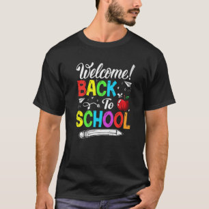 Camiseta Bienvenida A La Escuela De Maestros Graph Estudian
