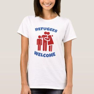 Camiseta Bienvenida a los refugiados