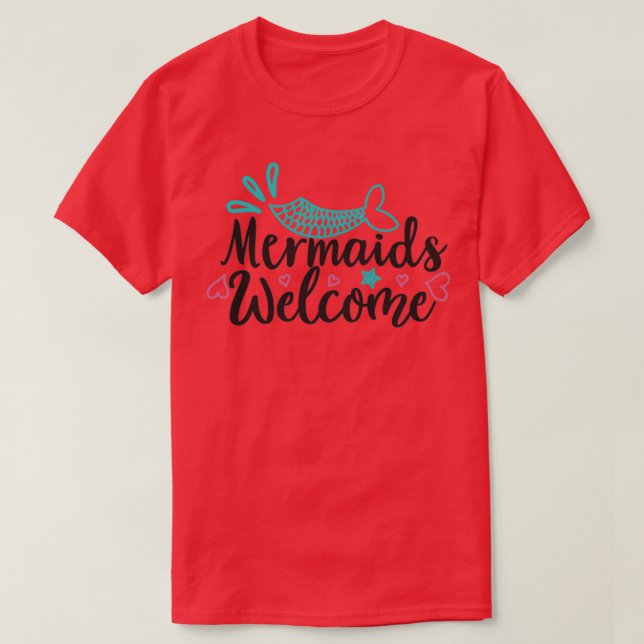 Camiseta Bienvenida a Mermaids 2 (Diseño del anverso)