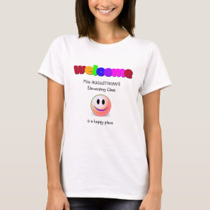 Camiseta Bienvenida a profesores