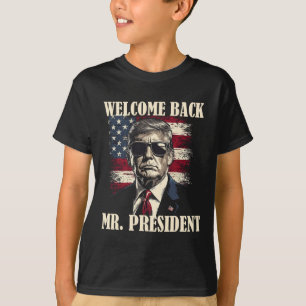 Camiseta Bienvenida al presidente Donald Trump Victoria 2