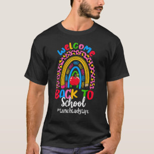 Camiseta Bienvenida Arcoíris de vuelta al colegio Vida de S