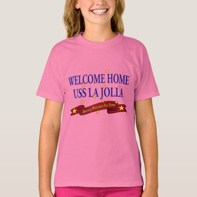 Camiseta Bienvenida Casa USS La Jolla (Anverso)