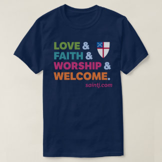 Camiseta Bienvenida colorida unisex de St. James