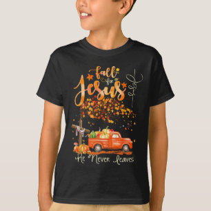 Camiseta Bienvenida de Acción de Gracias Otoño Cae Hallowee
