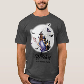 Camiseta bienvenida de brujas