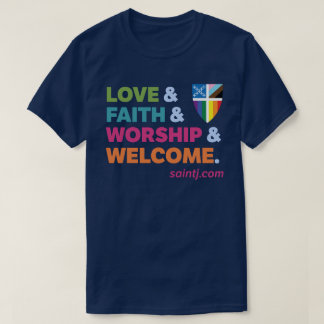 Camiseta Bienvenida de color adulto Orgullo + Escudo de Org