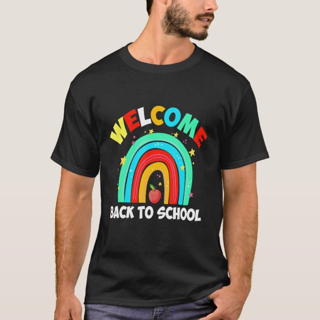 Camiseta Bienvenida De Vuelta A La Escuela Miss Mis Amigos  (Anverso)