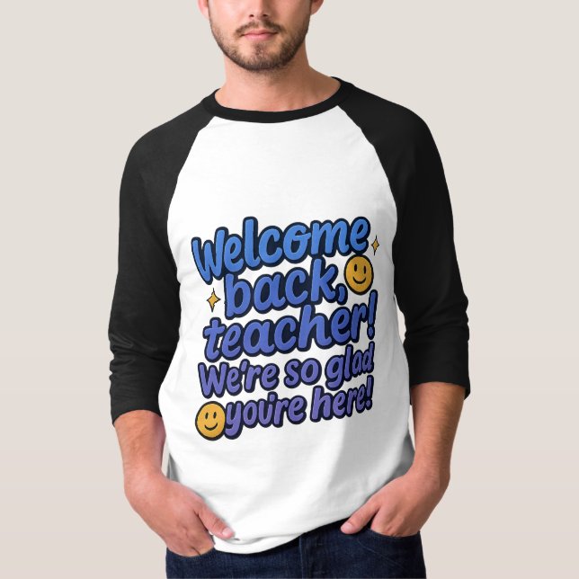 Camiseta Bienvenida del profesor a Tee (Anverso)